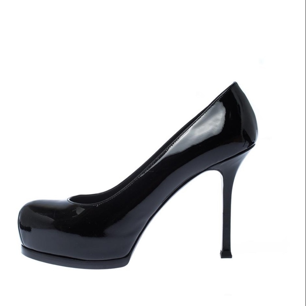 Saint Laurent Patent Leather Tribute Pumps
